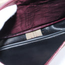 Burberrys Nova Check Shoulder Bag Canvas Leather Beige Gold Auth bs30648-11