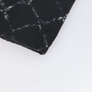 CHANEL Travel line Garment Cover Nylon Black CC Auth bs30653-16