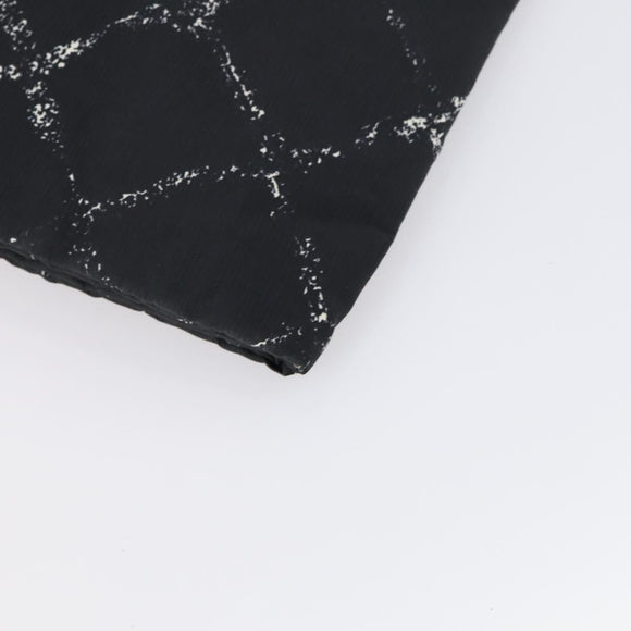 CHANEL Travel line Garment Cover Nylon Black CC Auth bs30653