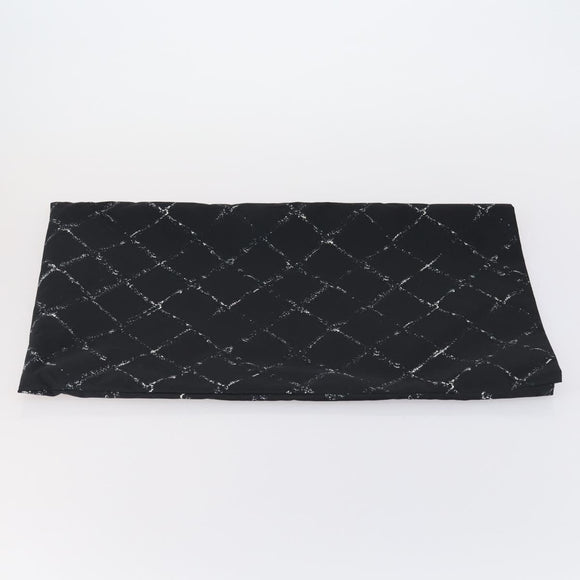 CHANEL Travel line Garment Cover Nylon Black CC Auth bs30653