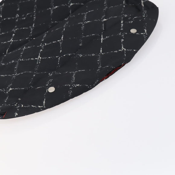 CHANEL Travel line Garment Cover Nylon Black CC Auth bs30653