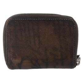 Berluti Wallet Leather Brown Auth bs30656 - 0