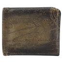 Berluti Wallet Leather Brown Auth bs30657-2