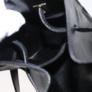 Salvatore Ferragamo Shoulder Bag Leather Gold Black Auth bs30658-20