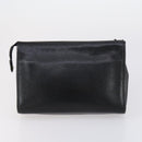 Burberrys Nova Check Clutch Bag Canvas Leather 5 Set Beige Black Auth bs30660-24