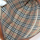 Burberrys Nova Check Clutch Bag Canvas Leather 5 Set Beige Black Auth bs30660-6