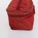PRADA Hand Bag Nylon 2 Set Red White Auth bs30661-12