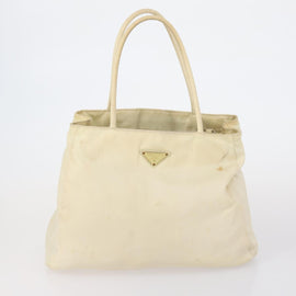 PRADA Hand Bag Nylon 2 Set Red White Auth bs30661 - 0