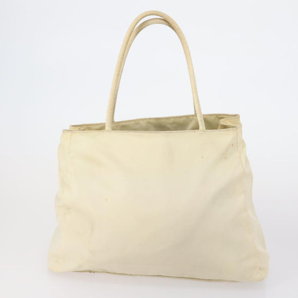 PRADA Hand Bag Nylon 2 Set Red White Auth bs30661