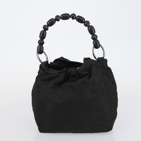 Christian Dior Fendi Hand Bag Nylon 2 Set Black Auth bs30662