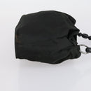 Christian Dior Fendi Hand Bag Nylon 2 Set Black Auth bs30662-15
