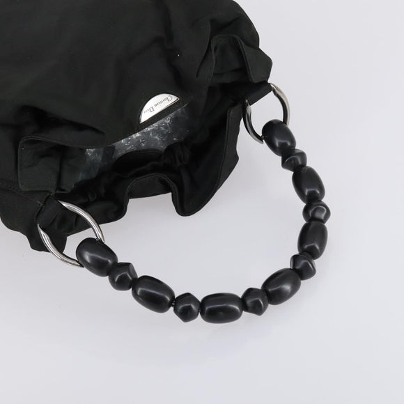 Christian Dior Fendi Hand Bag Nylon 2 Set Black Auth bs30662