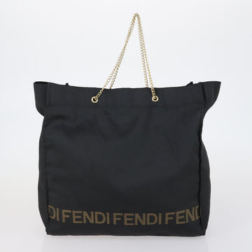 Christian Dior Fendi Hand Bag Nylon 2 Set Black Auth bs30662 - 0