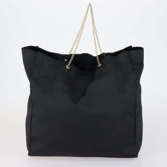 Christian Dior Fendi Hand Bag Nylon 2 Set Black Auth bs30662