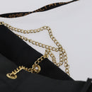 Christian Dior Fendi Hand Bag Nylon 2 Set Black Auth bs30662-6