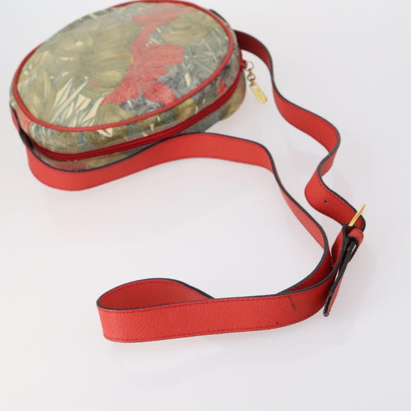 Ferragamo Gucci Cartier Burberrys Bag Leather Coated 4 Set Bordeaux Auth bs30663