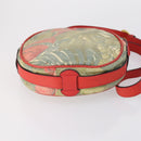 Ferragamo Gucci Cartier Burberrys Bag Leather Coated 4 Set Bordeaux Auth bs30663-12