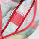 Ferragamo Gucci Cartier Burberrys Bag Leather Coated 4 Set Bordeaux Auth bs30663-13