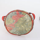 Ferragamo Gucci Cartier Burberrys Bag Leather Coated 4 Set Bordeaux Auth bs30663-8