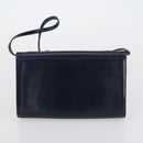 GIVENCHY Shoulder Bag Leather 2 Set Navy Black Auth bs30664-11