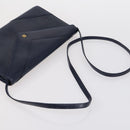 GIVENCHY Shoulder Bag Leather 2 Set Navy Black Auth bs30664-13