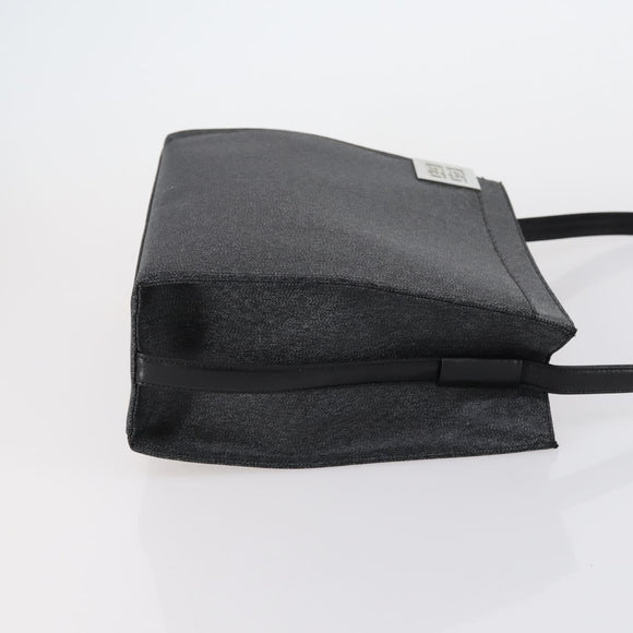 GIVENCHY Shoulder Bag Leather 2 Set Navy Black Auth bs30664