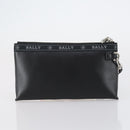 BALLY Hand Bag Leather 3 Set Black Auth bs30665-18
