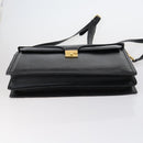 BALLY Hand Bag Leather 3 Set Black Auth bs30665-7