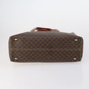 CELINE Macadam Canvas Hand Bag Coated Canvas 3 Set Brown Black Auth bs30666-15