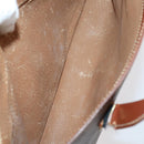 CELINE Macadam Canvas Hand Bag Coated Canvas 3 Set Brown Black Auth bs30666-16