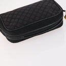 CELINE Macadam Canvas Hand Bag Coated Canvas 3 Set Brown Black Auth bs30666-20