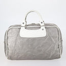 CELINE Macadam Canvas Hand Bag Coated Canvas 3 Set Brown Black Auth bs30666-3