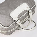 CELINE Macadam Canvas Hand Bag Coated Canvas 3 Set Brown Black Auth bs30666-5