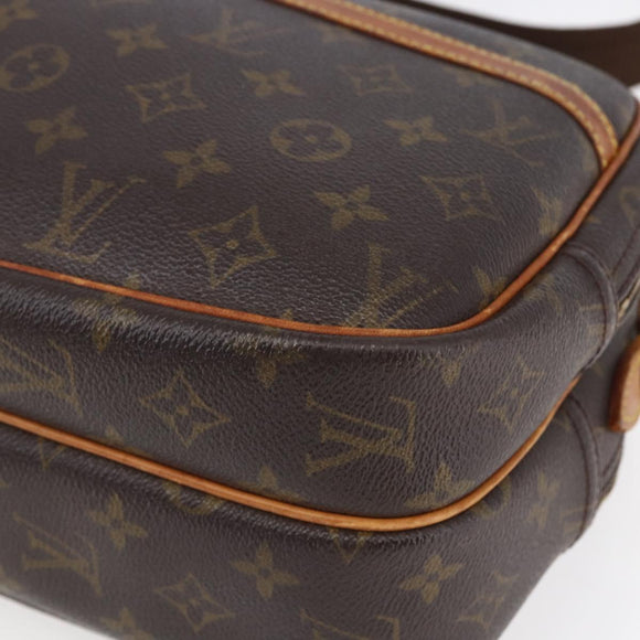 LOUIS VUITTON Monogram Reporter PM Shoulder Bag M45254 LV Auth bs30668