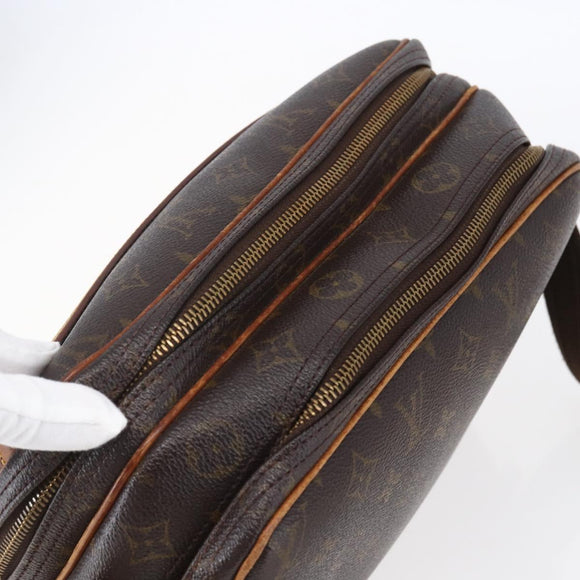 LOUIS VUITTON Monogram Reporter PM Shoulder Bag M45254 LV Auth bs30668