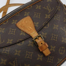 LOUIS VUITTON Monogram Jeune Fille GM Shoulder Bag M51225 LV Auth bs30669-18