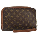 LOUIS VUITTON Monogram Orsay Clutch Bag M51790 LV Auth bs30671-1