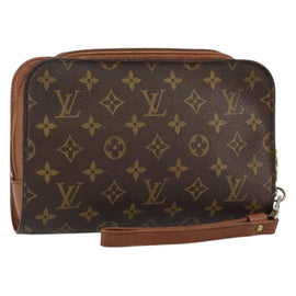 LOUIS VUITTON Monogram Orsay Clutch Bag M51790 LV Auth bs30671