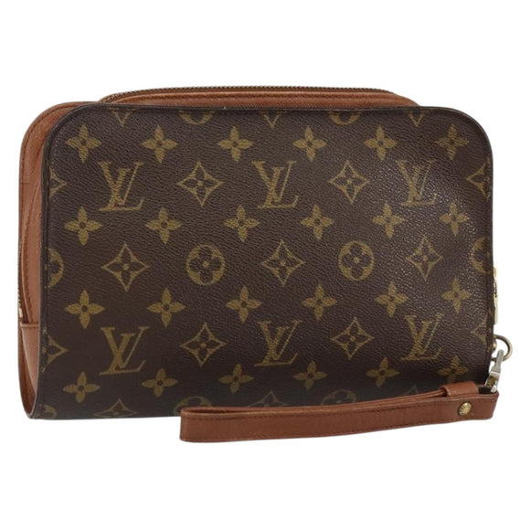 LOUIS VUITTON Monogram Orsay Clutch Bag M51790 LV Auth bs30671