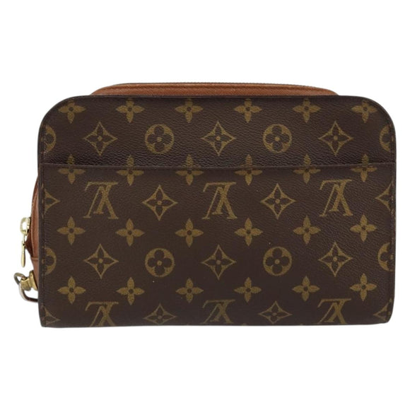 LOUIS VUITTON Monogram Orsay Clutch Bag M51790 LV Auth bs30671