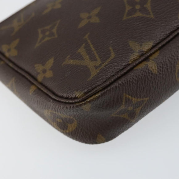 LOUIS VUITTON Monogram Pochette Accessoires Pouch M51980 LV Auth bs30673