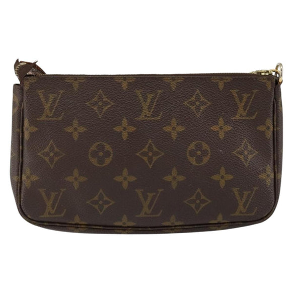 LOUIS VUITTON Monogram Pochette Accessoires Pouch M51980 LV Auth bs30673