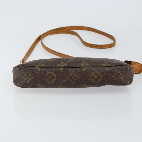 LOUIS VUITTON Monogram Pochette Accessoires Pouch M51980 LV Auth bs30673