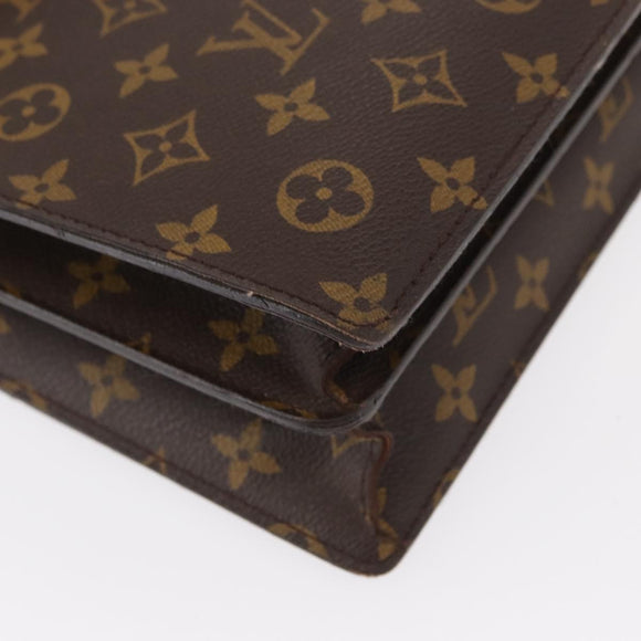 LOUIS VUITTON Monogram Serviette Conseiller Briefcase M53331 LV Auth bs30676