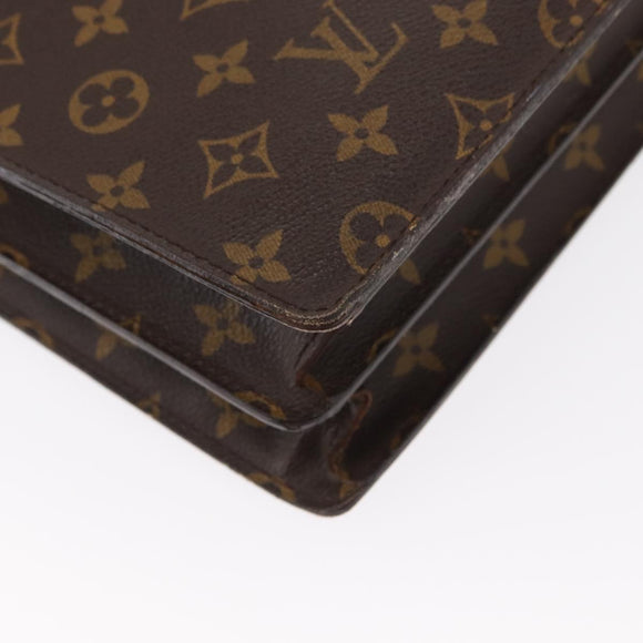 LOUIS VUITTON Monogram Serviette Conseiller Briefcase M53331 LV Auth bs30676