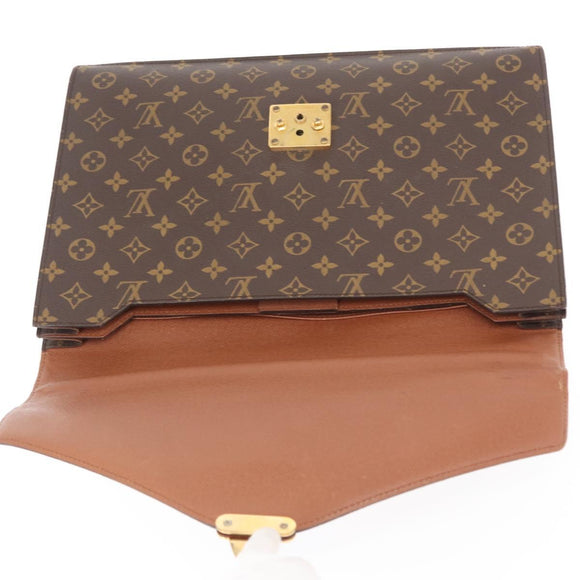 LOUIS VUITTON Monogram Serviette Conseiller Briefcase M53331 LV Auth bs30676