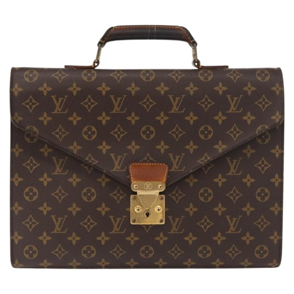 LOUIS VUITTON Monogram Serviette Conseiller Briefcase M53331 LV Auth bs30676