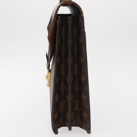 LOUIS VUITTON Monogram Serviette Conseiller Briefcase M53331 LV Auth bs30676