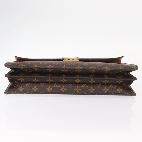 LOUIS VUITTON Monogram Serviette Conseiller Briefcase M53331 LV Auth bs30676