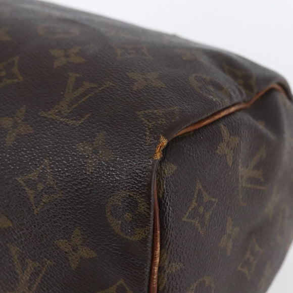 LOUIS VUITTON Monogram Speedy 25 Hand Bag M41528 LV Auth bs30677